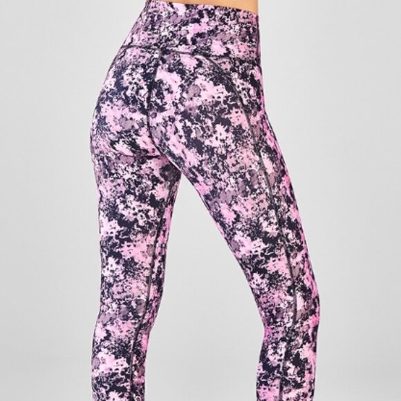 Fabletics High-Waisted Printed PowerHold® 7/8 Legging in Size XS, Thea: - Picture 1 of 3